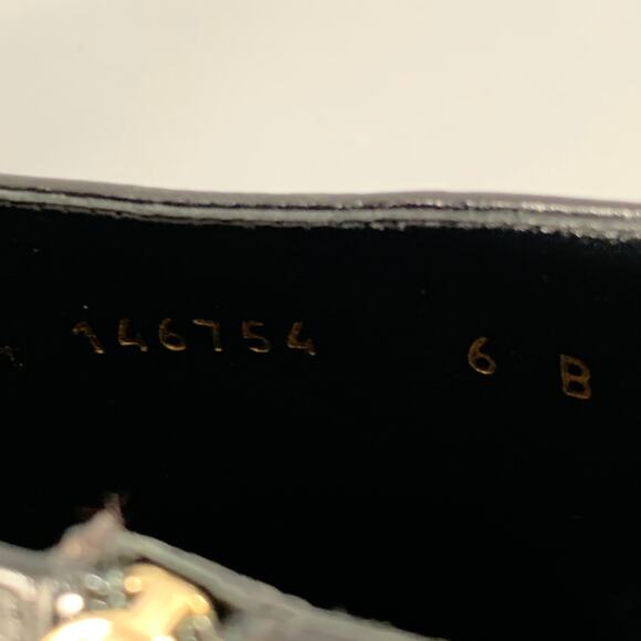 GUCCI Size 6 Guccissima Black Leather Embossed Monogram Side Zipper Boots - Picture 8 of 11